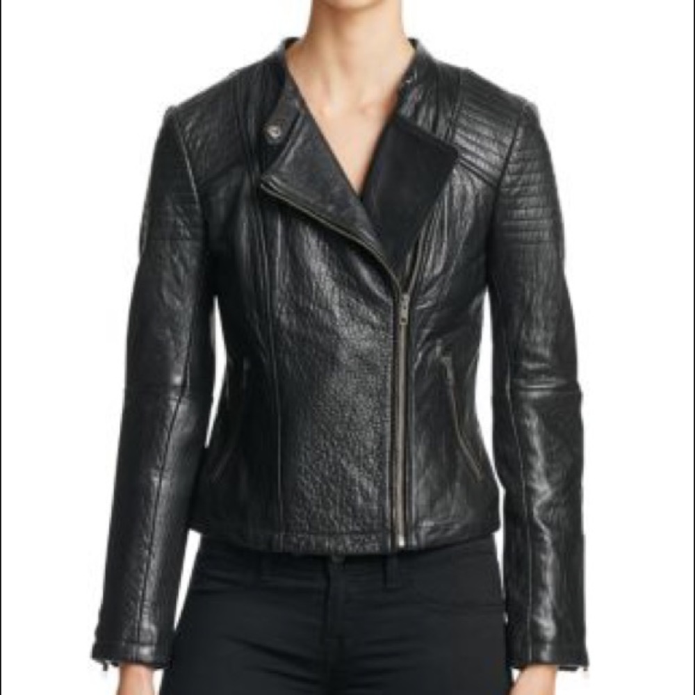 cupcakes and cashmere leather jacket